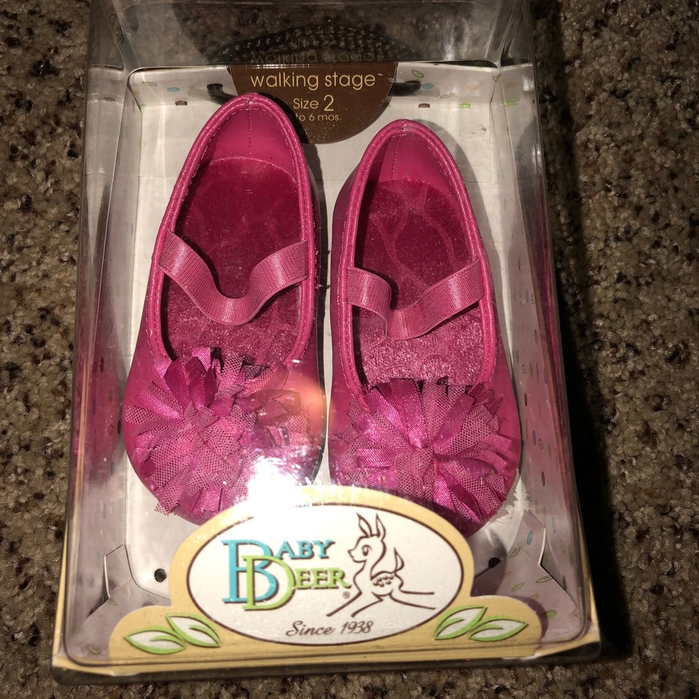 Baby Deer Size 2 Walking Shoes